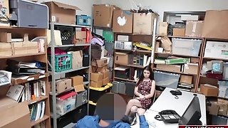 Store Officer Seduced By Female Thief