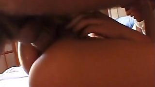 Beautiful Latina In Leather Mask Fucks In Culo And Puss