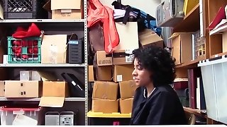 Shoplifting Latina With Big Tits Banged By A Security Guard